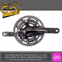 طبق قامه دوچرخه شیمانو مدل FC-R563 مشکی Bicycle Crankset Shimano FC-R563 30x39x50T