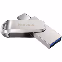 فلش مموری سن دیسک مدل SanDisk Ultra Dual Drive Luxe ظرفیت 64 گیگابایت