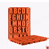 قالب سیلیکون حروف لاتین بزرگ