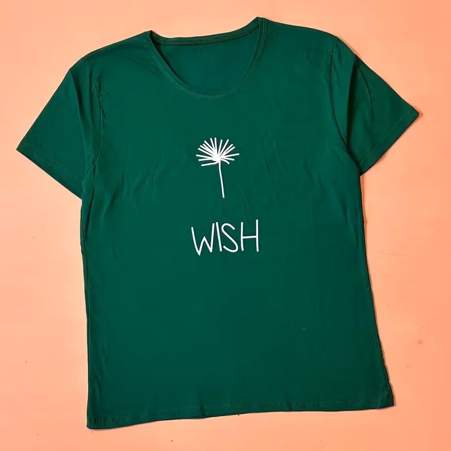 تیشرت دخترانه قاصدک نخ پنبه سایز 38 تا 46 ارسال رایگان