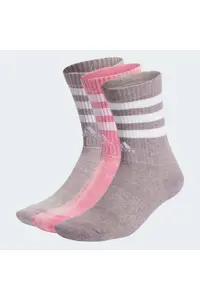 جوراب چند رنگ مردانه و زنانه 3 راه PINK اورجینال adidas