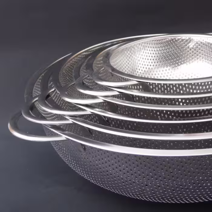 آبکش استیل پانچ 6 تایی
در سایزهای
31.5cm
28.5cm
25.5cm
22.5 cm
19.5cm
16.5cm