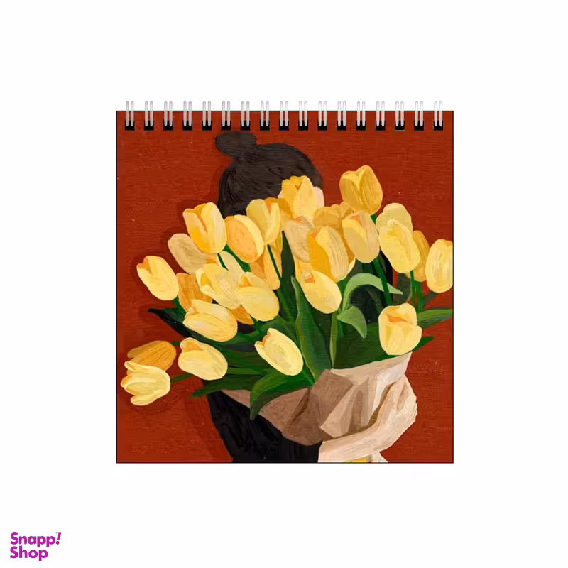 دفتر طراحی طرح دسته گل لاله ی زرد کد 4711435