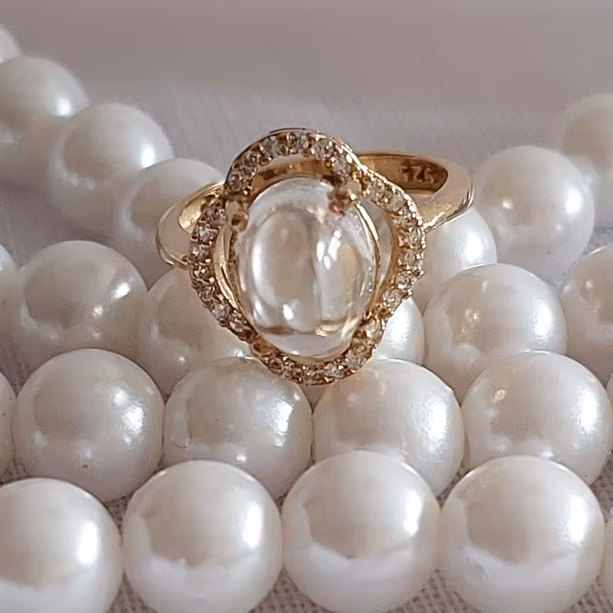 انگشتر رنگ ثابت سنگ در