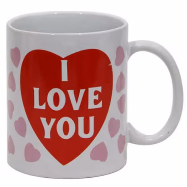 ماگ سرامیکی طرح heart کد986