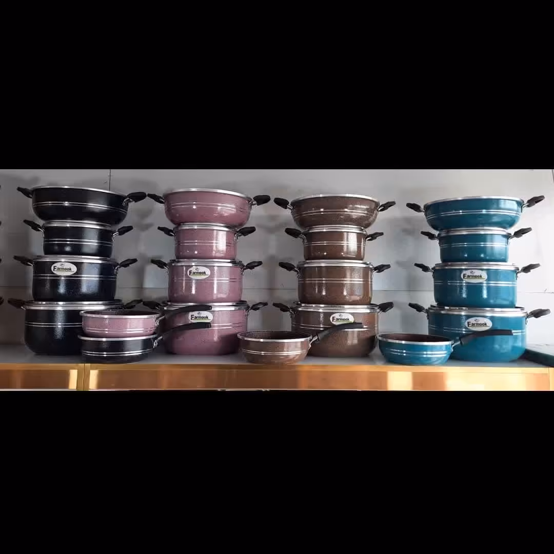 سرویس قابلمه 8پارچه گرانیت زنبوری