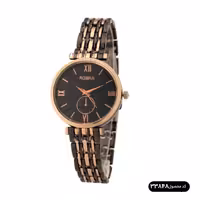  ست ساعت مچی زنانه و مردانه ROSRA قفل تاشو کلیپسی
جنس تمام استیل
رنگ مشکی رزگلد
 طلایی تک موتوره 