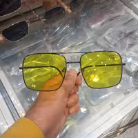عینک دید در  شب و آفتابی اسپرت مارک پلیس (رنگ زرد)