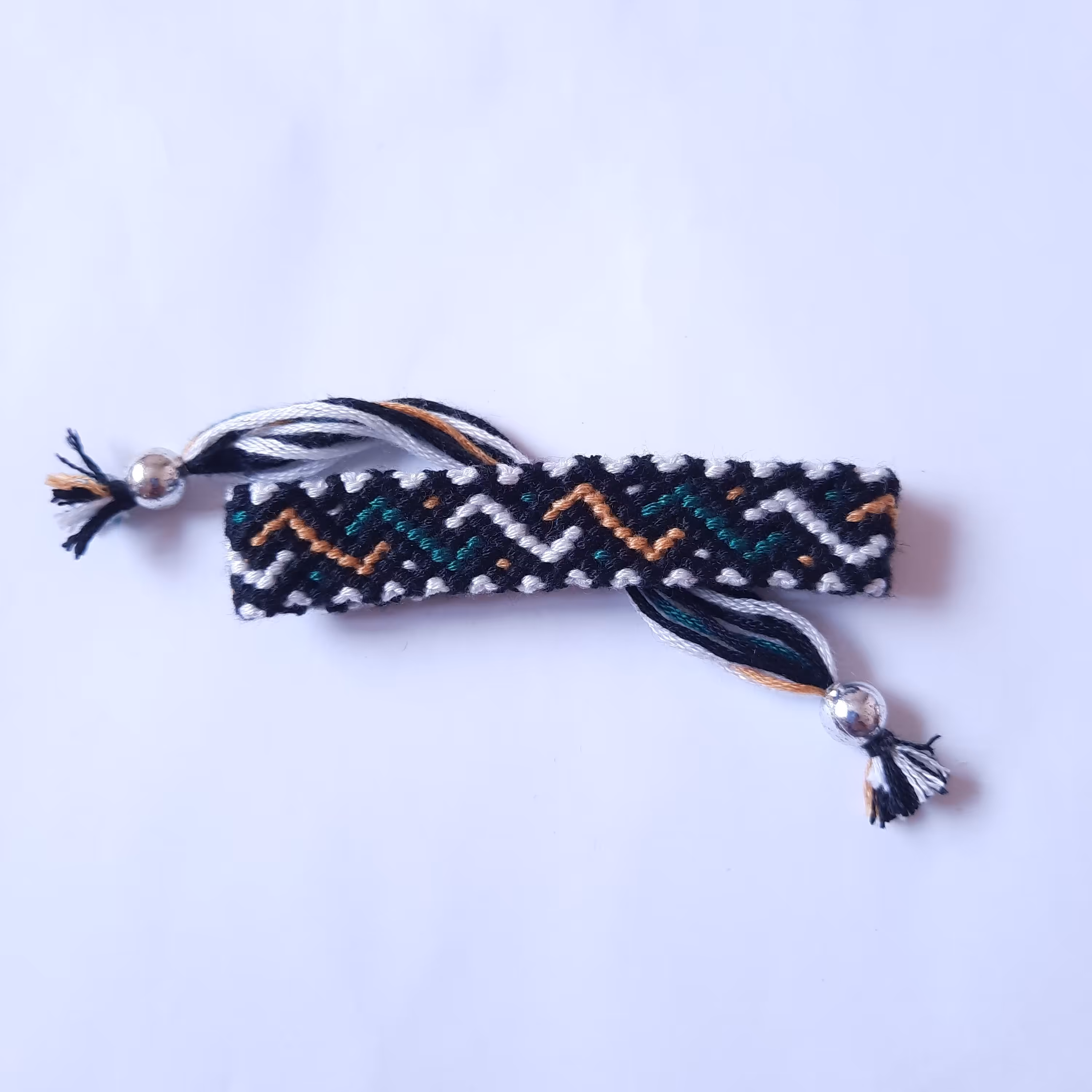 دستبند دوستی نخی مناسب برای زن و مرد ، دختر و پسر  ،هدیه دادن ،با گره کشویی