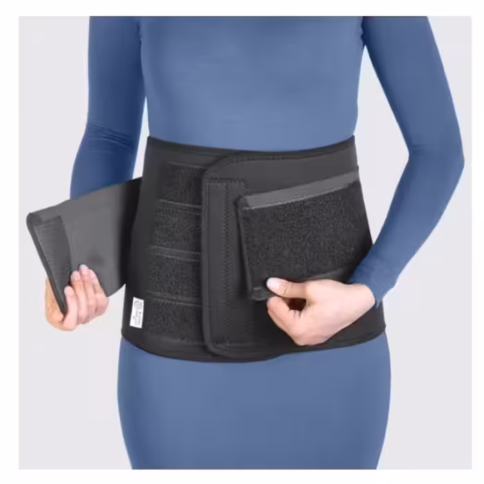 شکم بندلاغر.ی ورزشی نئوپرن باکش دوبل طب وصنعت کد62100درپنج سایز