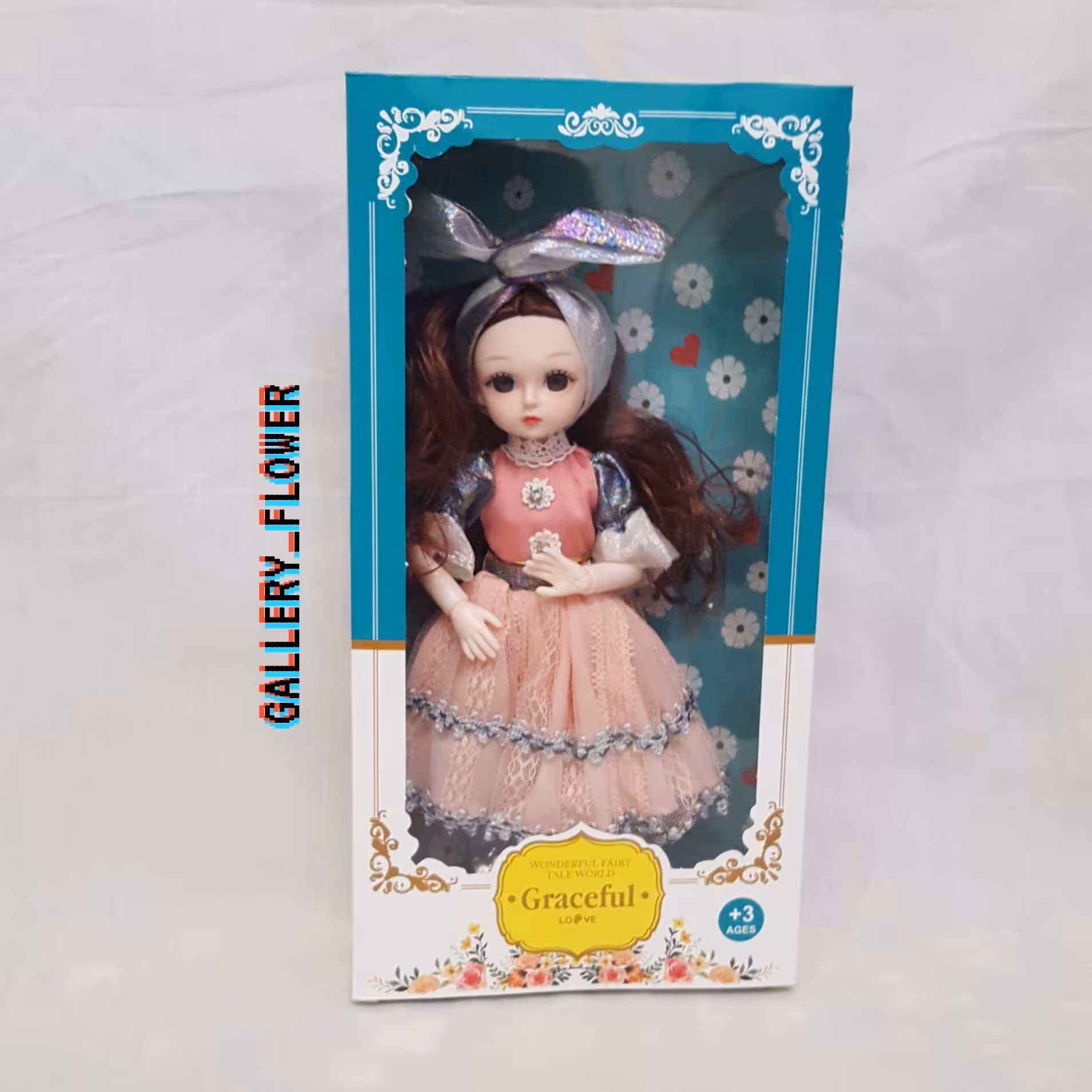 عروسک چشم تیله ای یخی کد 2