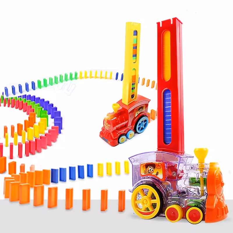 اسباب بازی قطار دومینو ساز 60 عددی کد 2012B