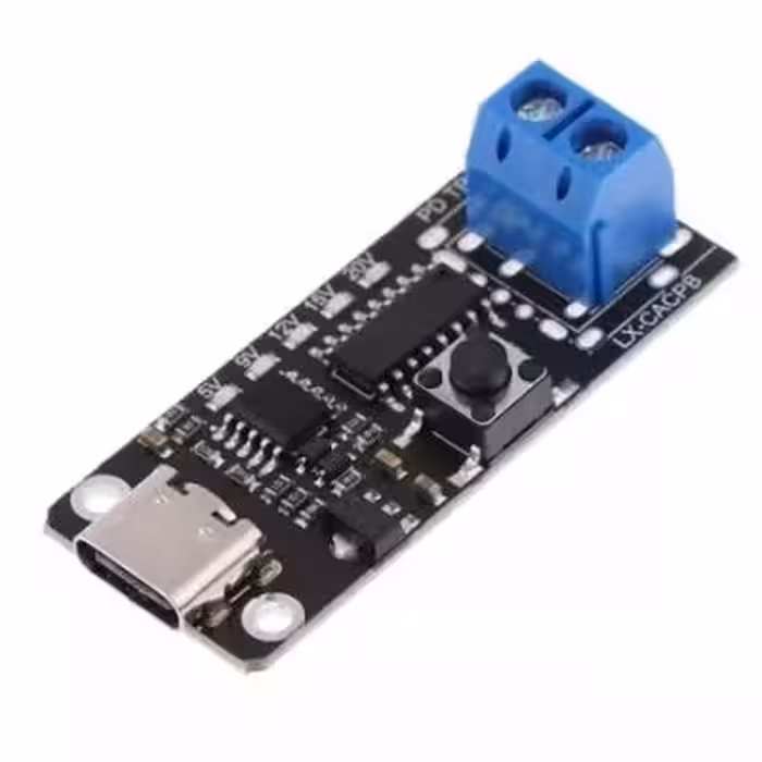 ماژول PD Decoy Trigger ولتاژ 5V/9V/12V/15v/20v پروتکل PD/QC با خروجی ترمینال