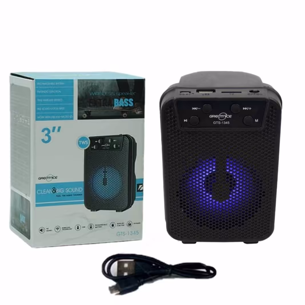 اسپیکر بلوتوث گریت نایس مدل GTS-1345
 اورجینال   