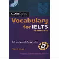 کتاب  Vocabulary for ielts  انتشارات کمبریج