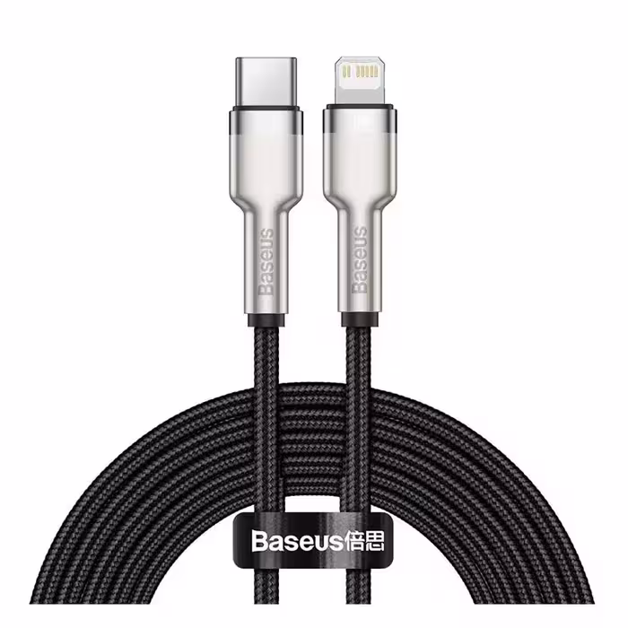 قیمت و خرید کابل تبدیل 2 متری USB-C به لایتنینگ بیسوس مدل Cafule CATLJK-B01 | یاس ارتباط