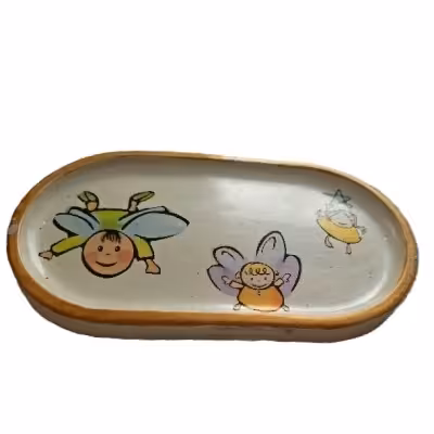 استند کفی دختران کوچولو دستساز سنگی