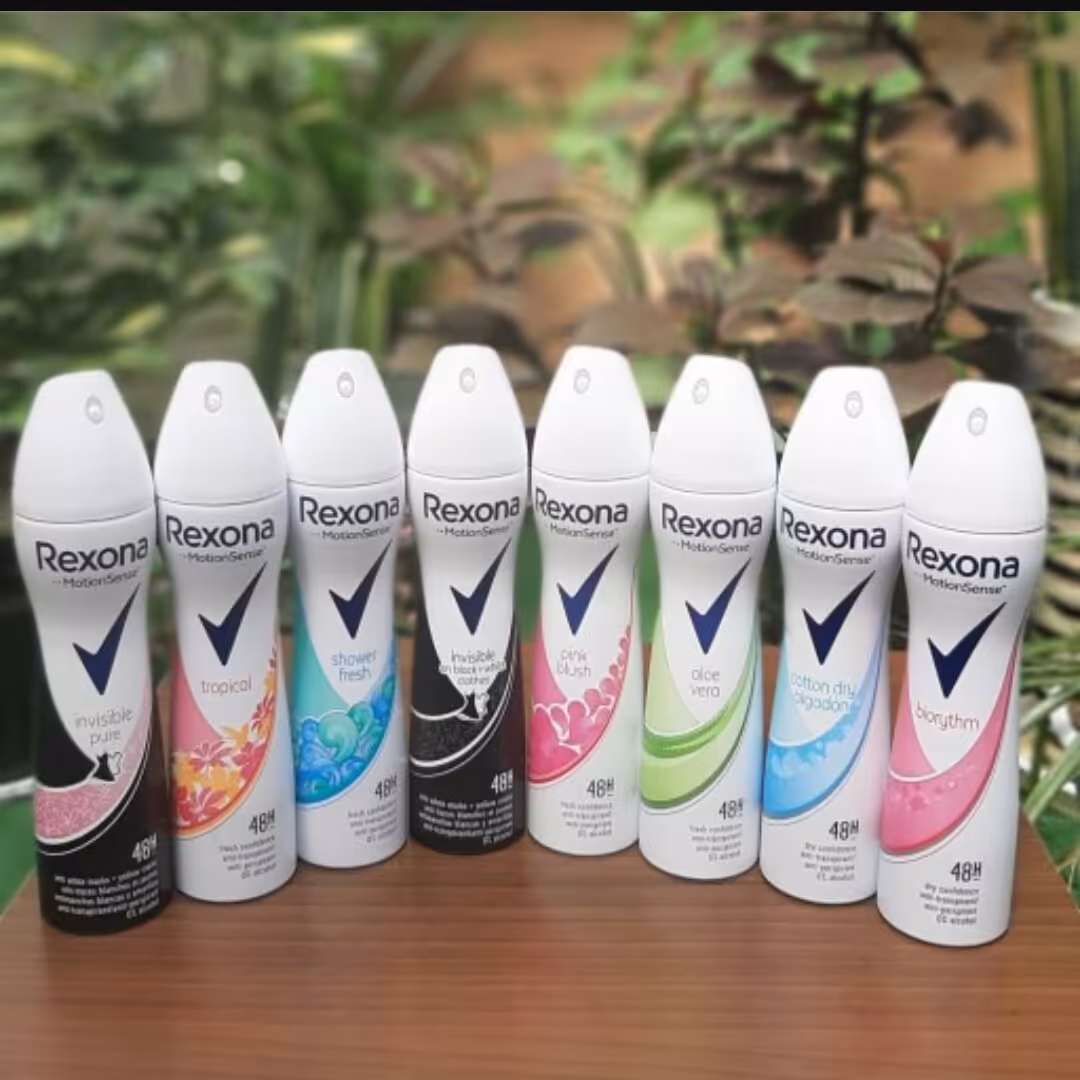 اسپری زنانه رکسونا 200 میل در رنگهای مختلف با رایحه های متفاوت