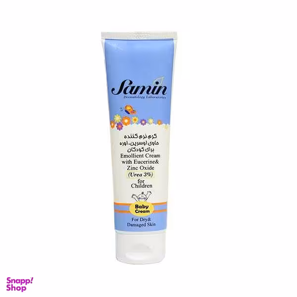کرم نرم کننده کودک و نوزاد ثمین (Samin) مدل 03 حجم 100 میلی لیتر