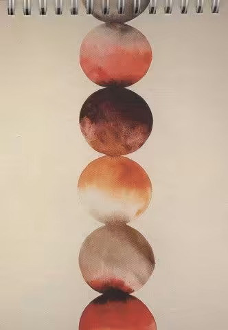 دفتر یادداشت خط دار (طرح تسبیح،کد 6)،(سیمی)