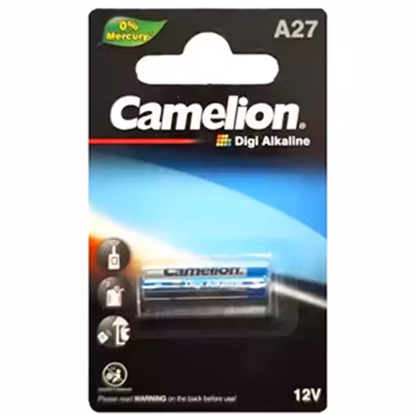 باتری 12 ولت ریموت A27 کملیون دیجی آلکالاین Camelion
