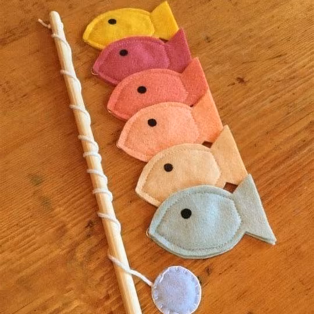 اسباب بازی ماهیگیری نمدی