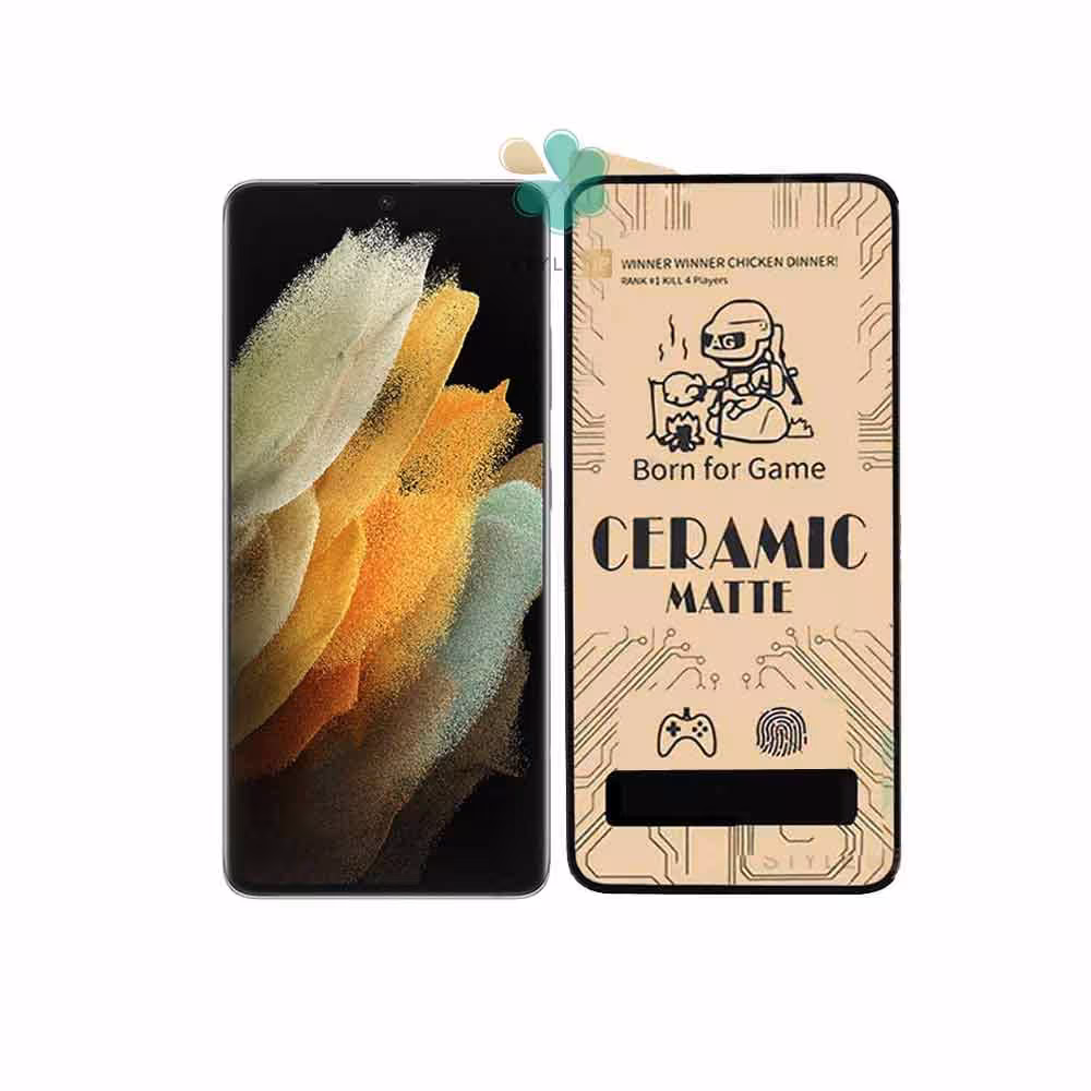گلس سرامیکی مات گوشی سامسونگ Samsung Galaxy S22 Ultra