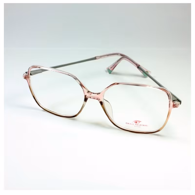 فریم عینک طبی اسپرت دورنگ مربعی جدید 1008