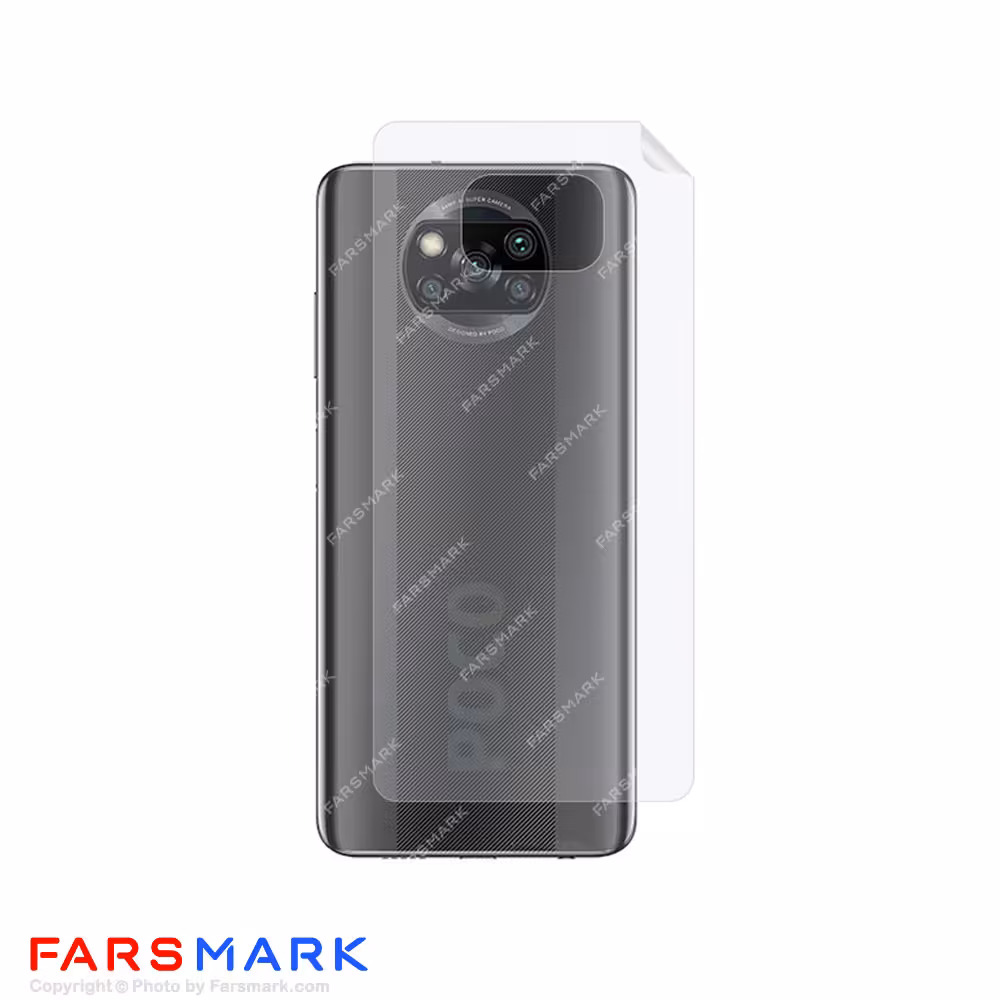 برچسب محافظ پشت گوشی شیائومی Xiaomi Poco X3
