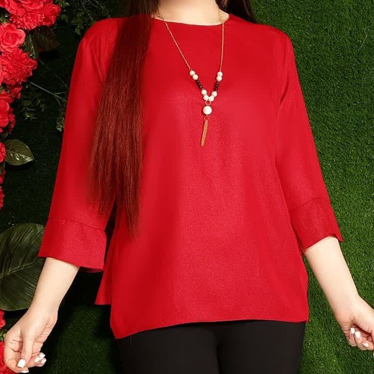 تخفیف ویژه شومیز زرشکی زنانه و دخترانه پشت پلیسه
جنس حریر جت بلک فری سایز
منا