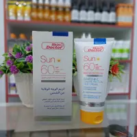 ضدافتاب دکتراسکین بی رنگ مخصوص انواع پوست حجم 150میل