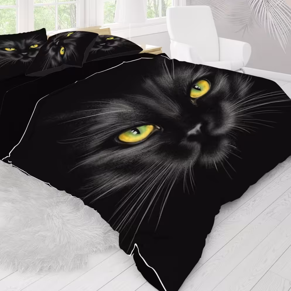 سه بعدی طرح گربه