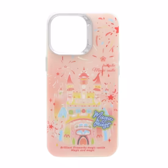 قاب گوشی سیلور محافظ لنز کروم برای iPhone 15 Pro Max - طرح 90