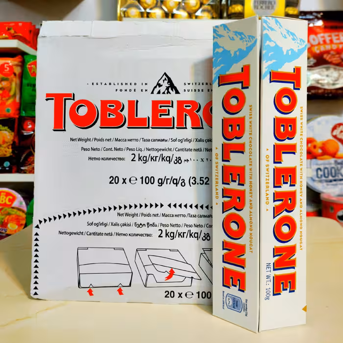 شکلات سفید تابلرون100 گرم اصلی پک 1 عددی ارسال سراسر کشور 