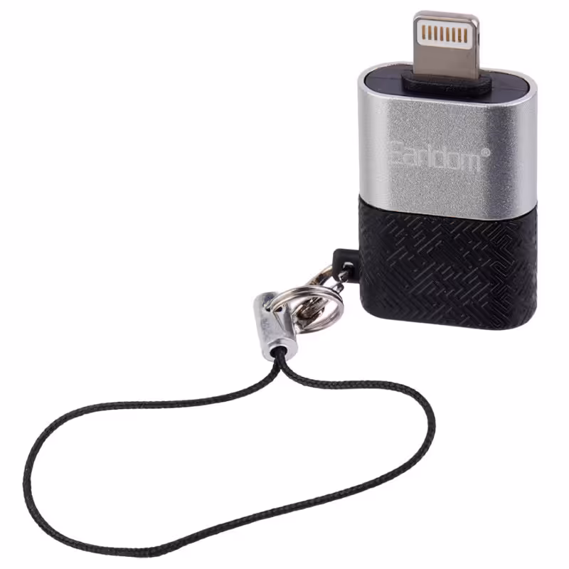 تبدیل USB به Lightning برای آیفون برند Earldom مدل ET-OT74Earldom ET-OT74 USB To Lightning OTG