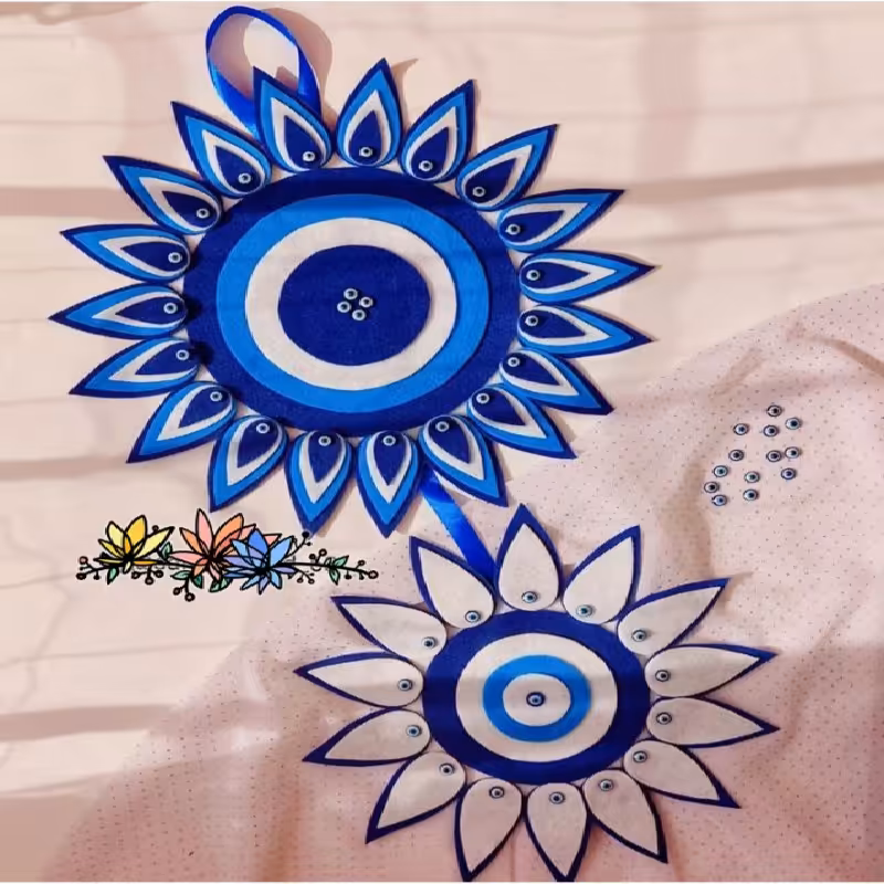 آویز چشم نظر نمدی