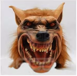 ماسک پوستی گرگ