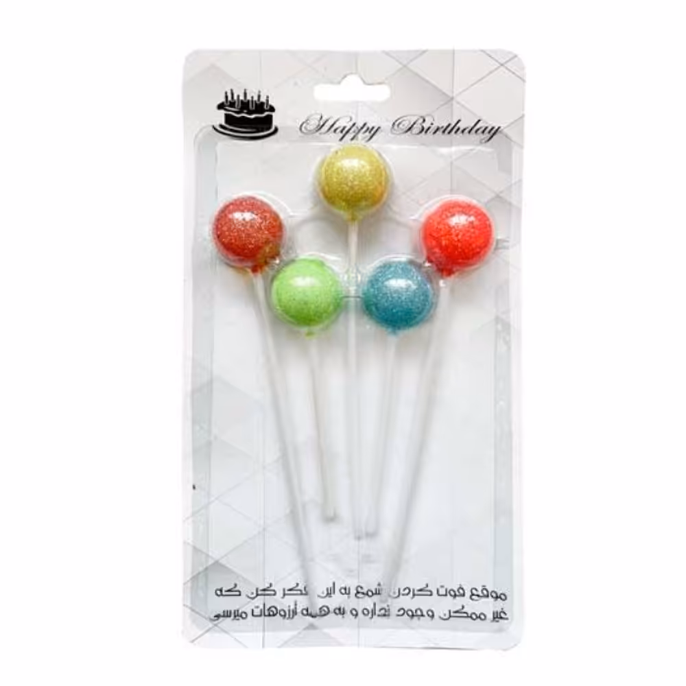 شمع آبنبات چوبی رنگی (شمع تولد.شمع قلمی .شمع پیچ پیچی.شمع فانتزی. شمع رو کیکی .شمع جذاب. شمع جدید)