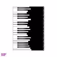 دفتر مشق 100 برگ بامبیلیپ طرح پیانو کد 3174884