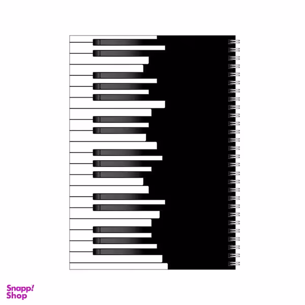 دفتر مشق 100 برگ بامبیلیپ طرح پیانو کد 3174884