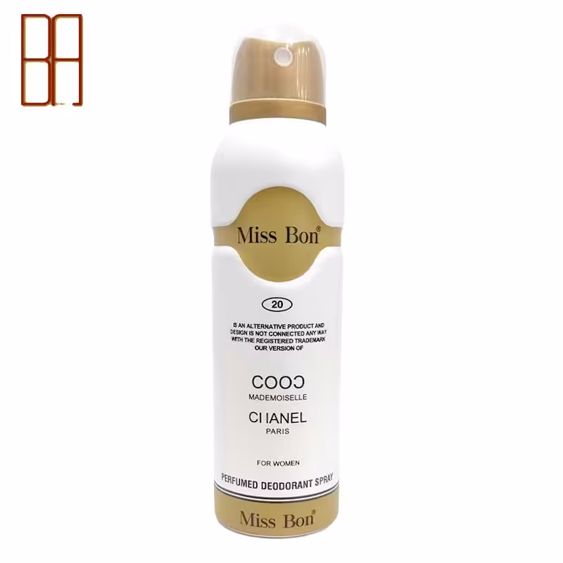 اسپری بدن میس بون مردانه مدل کوکو چنل حجم 200 میلی لیتر