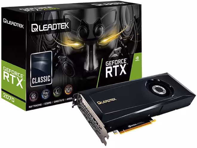کارت گرافیک لیدتک مدل WinFast RTX 2070 CLASSIC با حافظه 8 گیگابایت