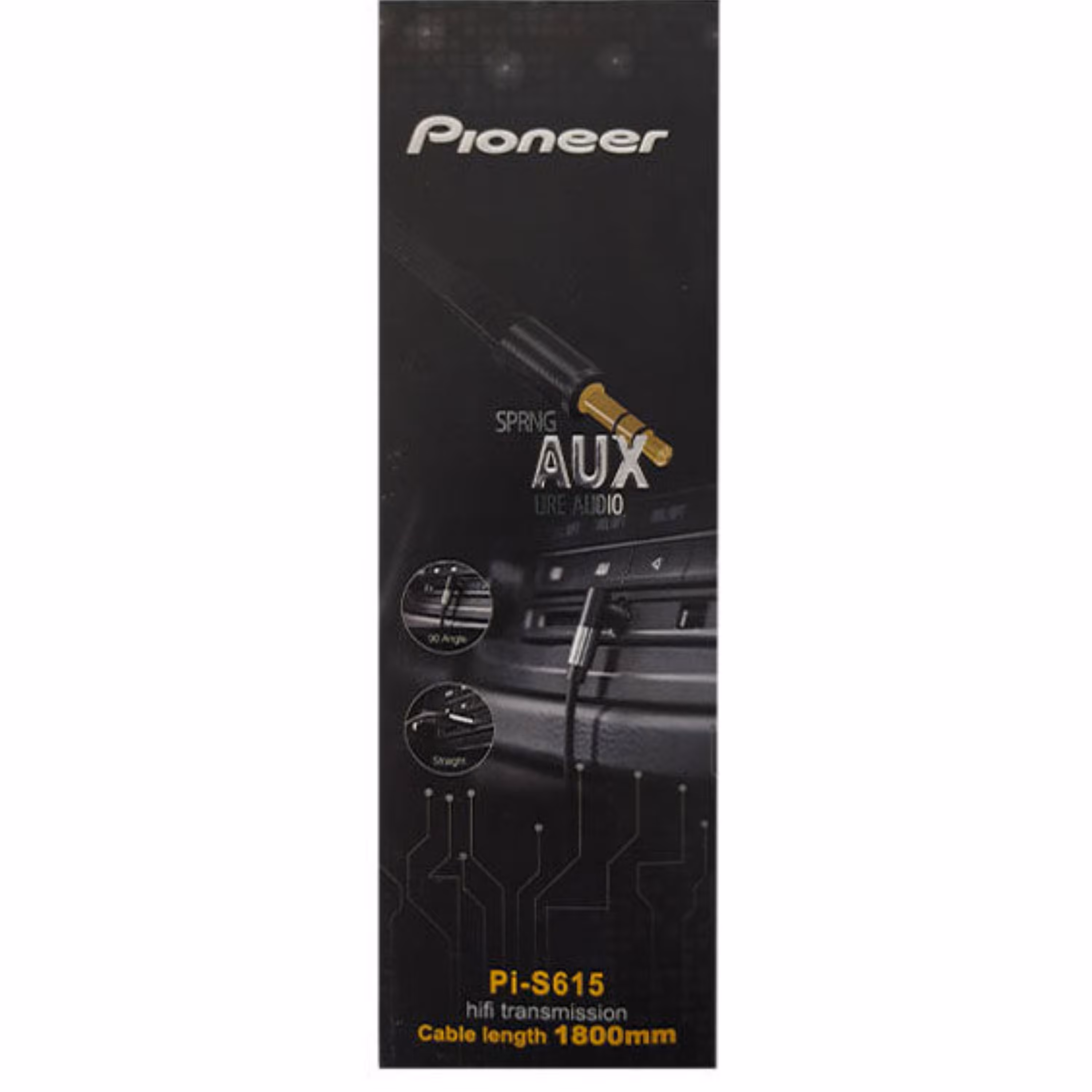 کابل AUX 1.8 متر Pioneer PI-S615 SPRING