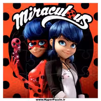 پازل دخترکفشدوزکی 16 تکه 