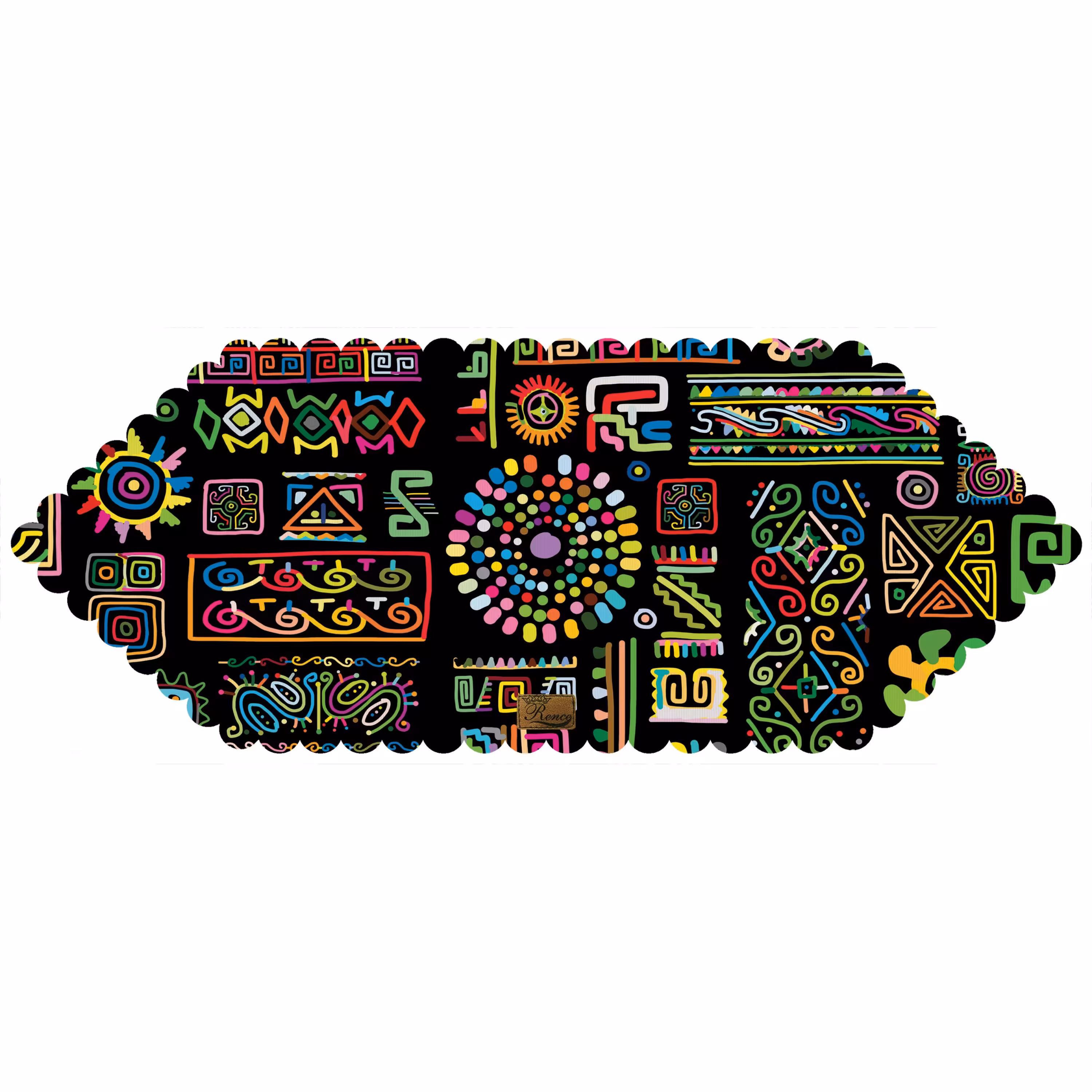 رانر رومیزی مخمل رنس مدل R5-42553 سایز 100x40 سانتی متر