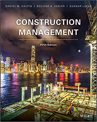 󾕇 دانلود کتاب Construction Management, 5th ed, 2017 - دانلود کتاب های دانشگاهی