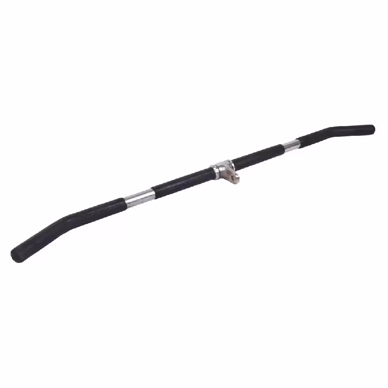 دسته لت بلند دو سر خم روکش دار 120 سانتی‌متری