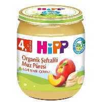 پوره ارگانیک هلو و موز هیپ Hipp