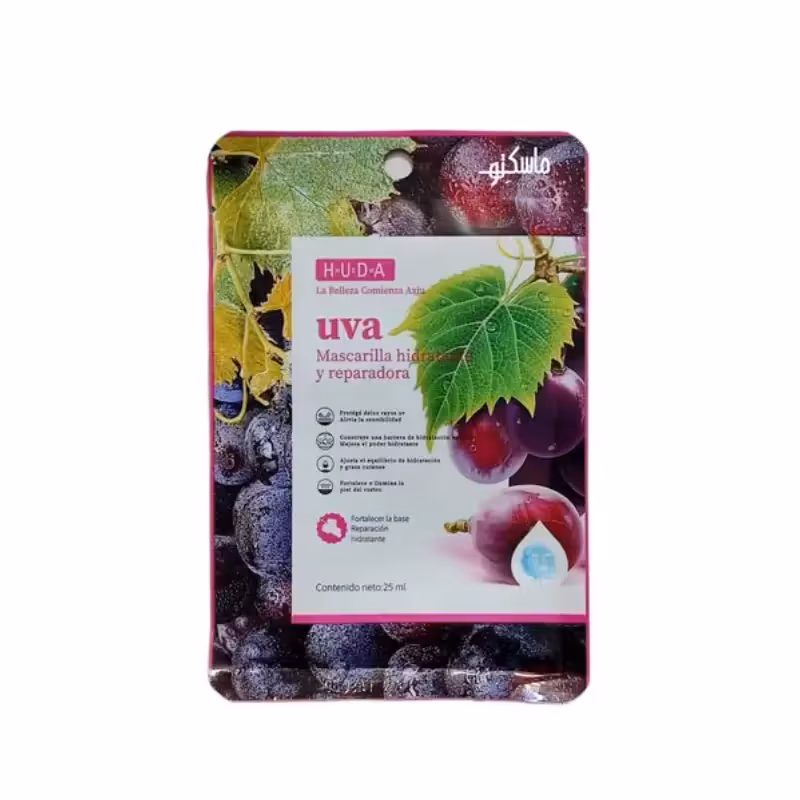 ماسک ورقه ای انگور قرمز از برند هدی
