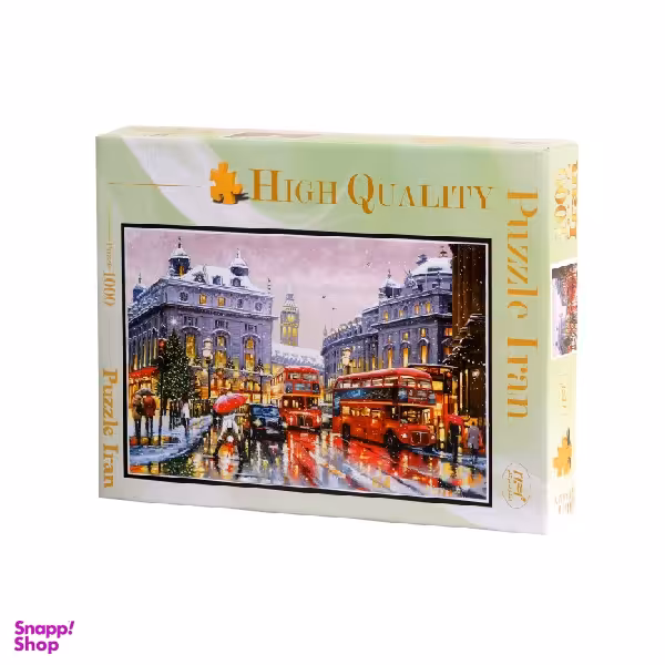 پازل 1000 تکه پازل ایران طرح لندن در زمستان